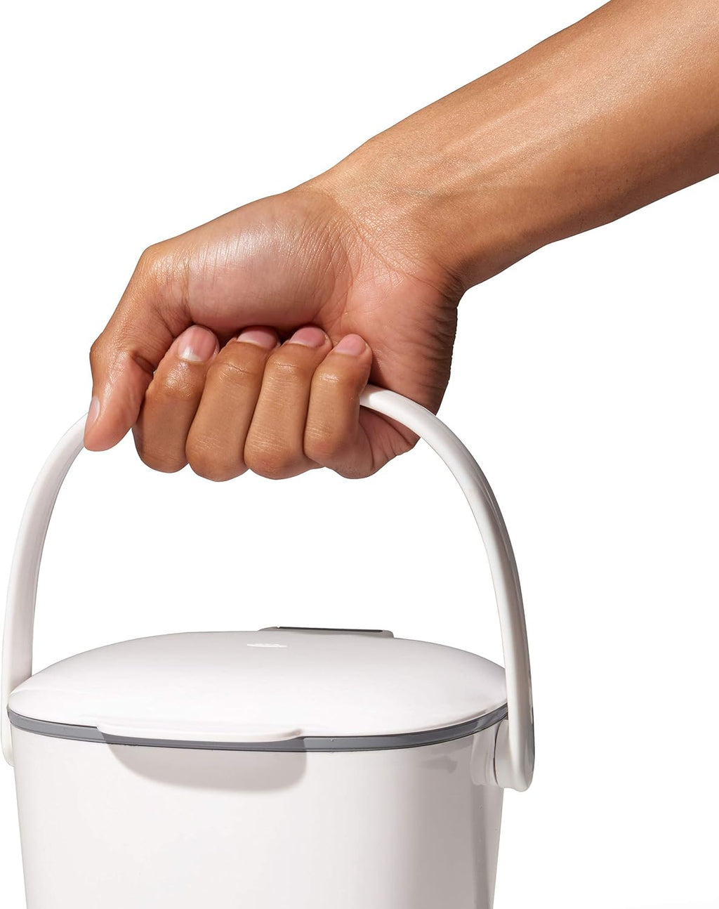 Good Grips Easy-Clean Compost Bin, White - 0.75 GAL