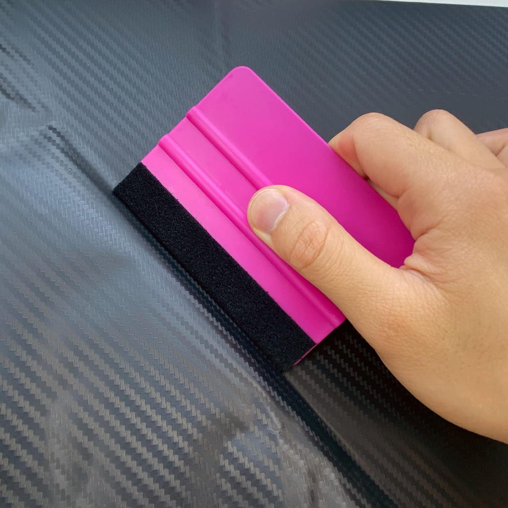 8.3inch Large Vinyl Wrapping Felt Squeegee with 4inch Vinyl Squeegee Applicator for Fastly Installing Vehicle Tinting