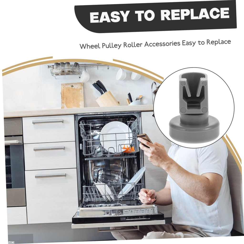 SOESFOUFU Dishwasher Wheel Replacements Lower Dish Rack Roller Appliance Wheels for