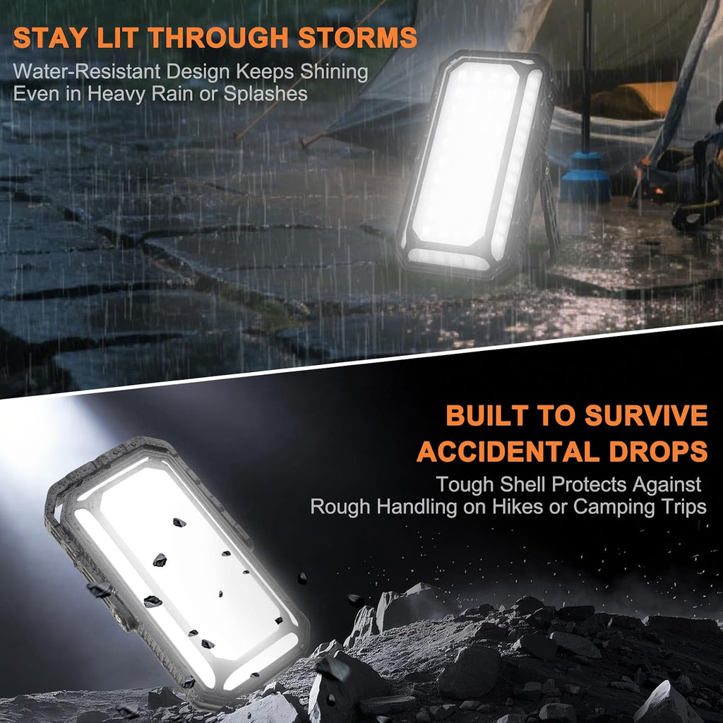 Camping Lantern LED Rechargeable - up to 120+ Hours, 10000mAh Portable Camping Lights with Redlight &12 Light Modes