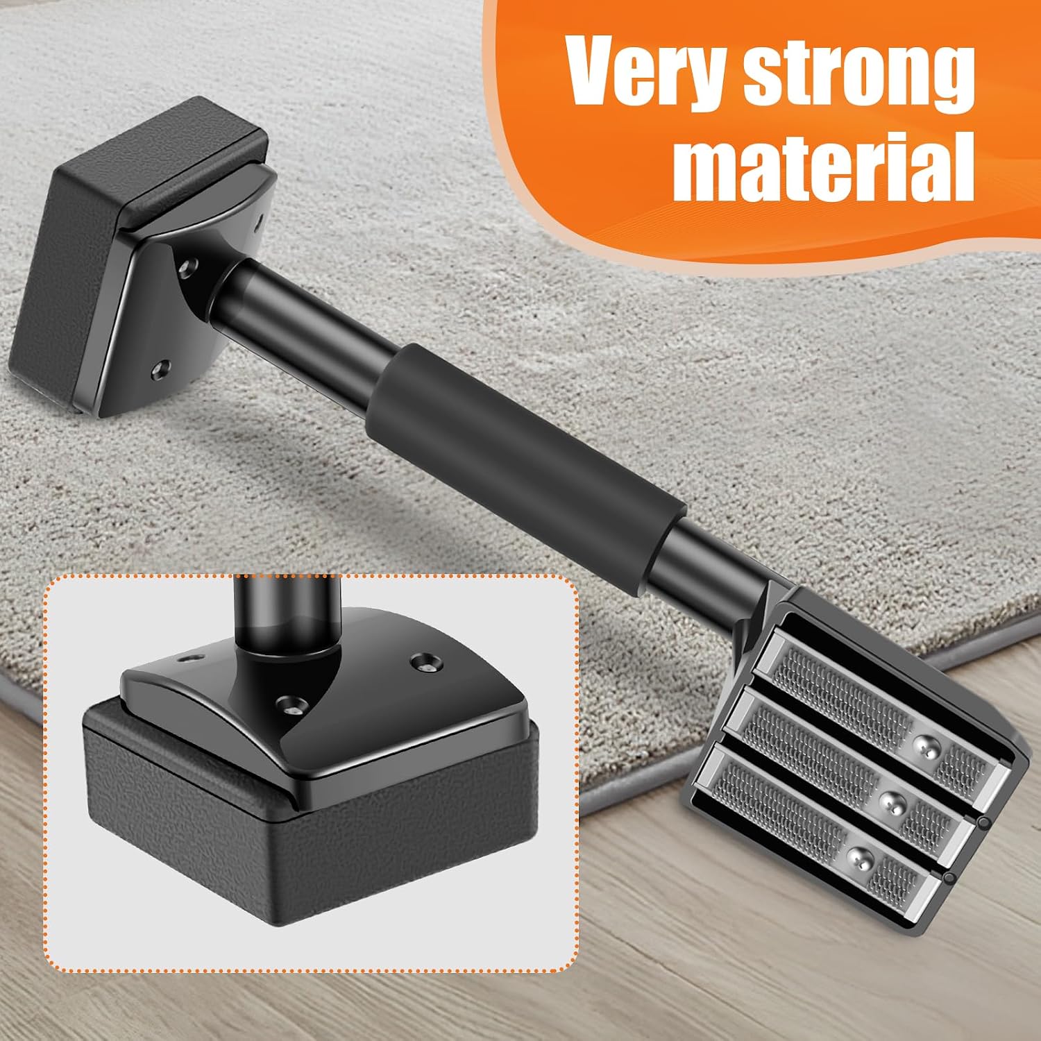 Carpet Knee Kicker, Economy Carpet Stretcher Knee Kicker, Non-Adjustable Handle, Cutter Carpet Installation Tool Kit