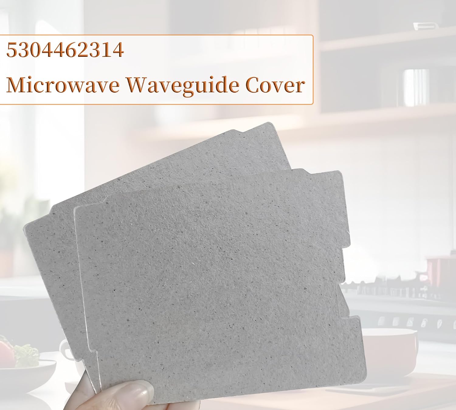 2 Count 5304462314 Microwave Mica Plates Waveguide Cover