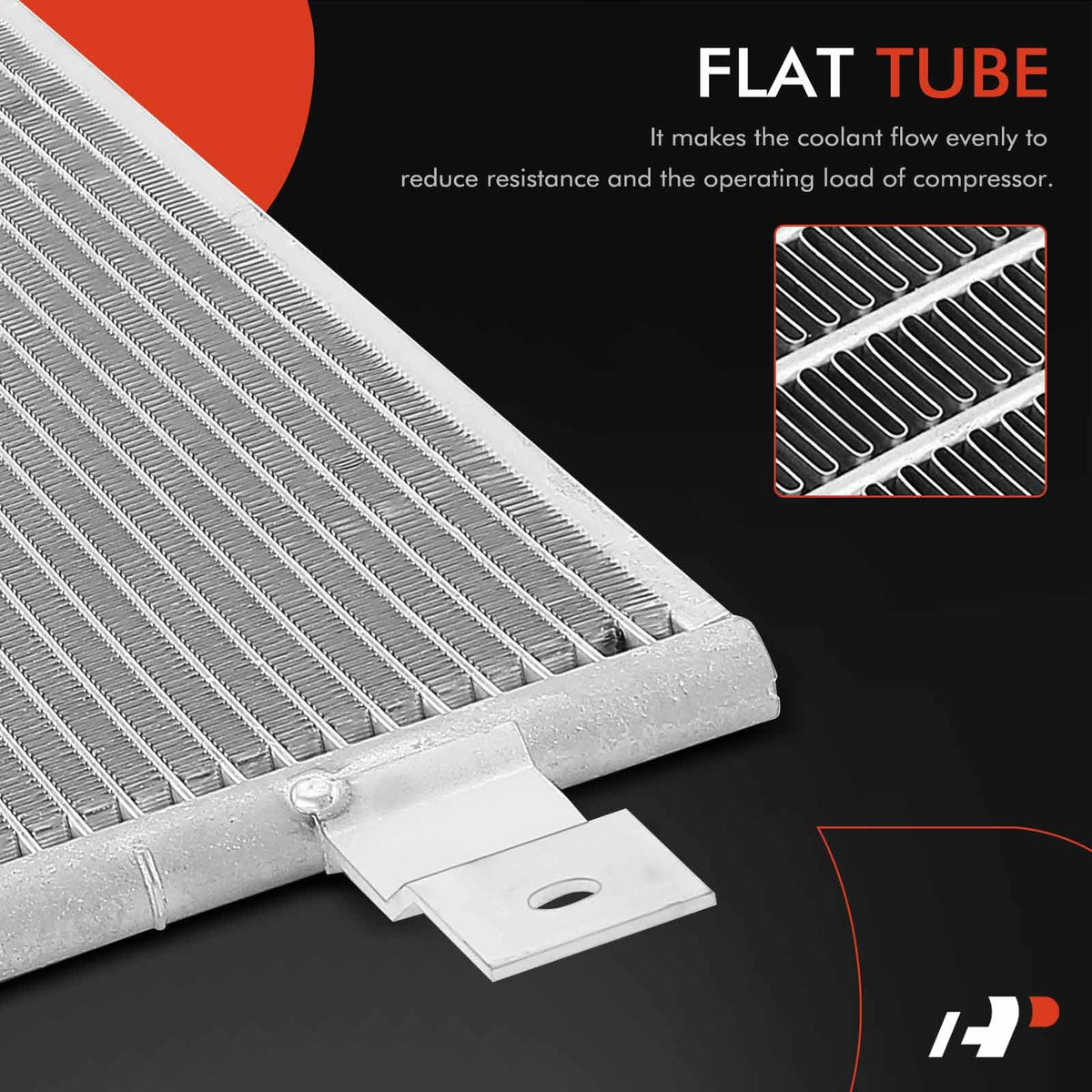 A-Premium Air Conditioning Condenser Compatible with Kenworth & Peterbilt