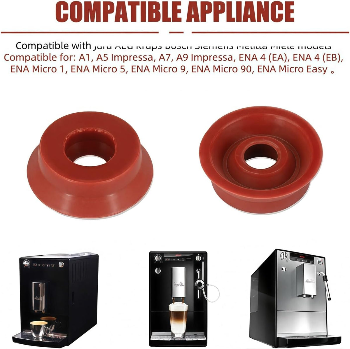 Coffee Maker Sealing Gaskets Compatible With Jura Coffee Machines Accessories