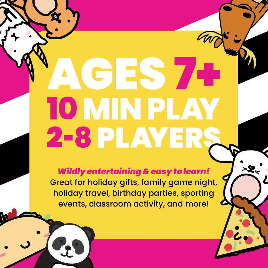 Wildly Entertaining Card Game for Family and Group Game Night | Easy to Learn and Play with 10-15 Minute Rounds | Fun