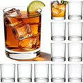 11oz Whiskey Glasses,Heavy Base Rocks Glasses Set of 12