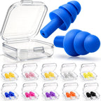 200 Pairs Reusable Silicone Ear Plugs for Sleeping Noise Cancelling
