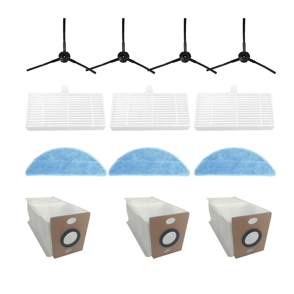 Replacement Accessories Kit For ILIFE A12 pro / V9 / V9 Pro Robot Vacuum