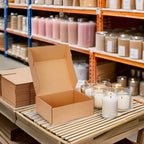 Kraft Brown Shipping Boxes 9x6x4 Inches, 20 Pack