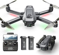 WF30 Foldable 4K Camera GPS Drone Adult Beginners Brushless Black | Affordable Starter Quadcopter Simple Stable 5G
