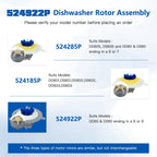RGNEIN Improved 524922P Motor Rotor Assembly Compatible with Fisher & Paykel Dishwasher Drawer Pump Motor Fitment Part Appliance Parts Fits DD24 DS24 DD60 DS60 Ending in a 9 and 10 Series Models