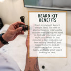 Beard Oil & Butter Grooming Kit, American Scent