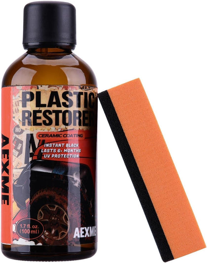 Car Plastic Restorer - Ceramic Crystal Coating Technology, Quickly Repair Fading Bumpers, Plastic and Rubber, Back to