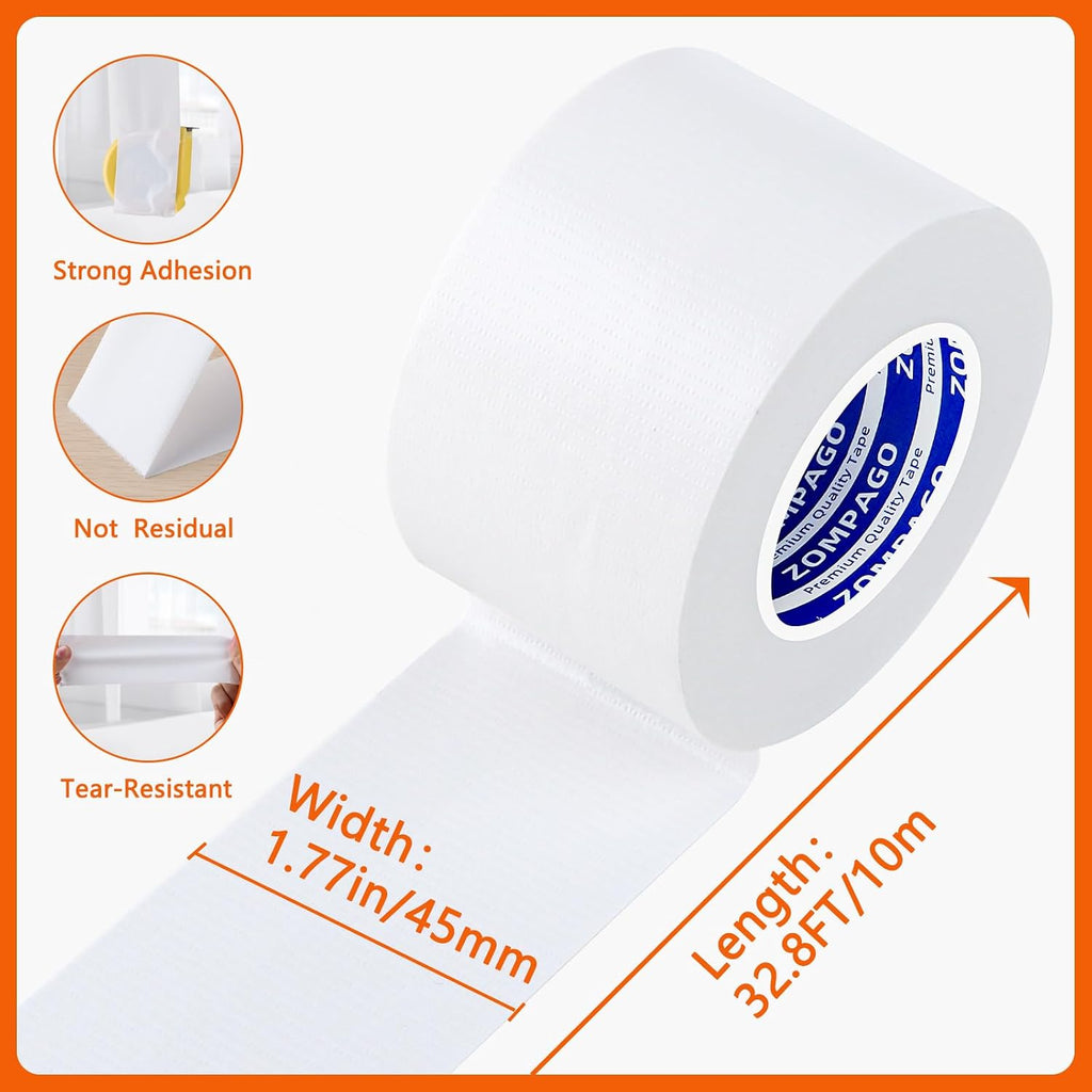 Duct Tape for Window Sealing,Draft Seal Weather Strip 1.8inx33FT