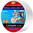 Double Sided Carpet Tape Heavy Duty - 1.2 Inch x 22 Yards - Extra Strong Rug Tape for Area Rugs, Hardwood, Tile