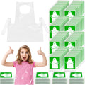 Disposable Aprons for Kids, Clear Plastic Aprons