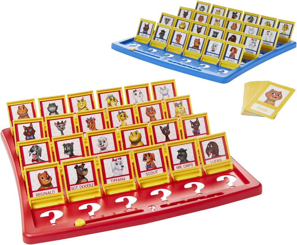 Hasbro Gaming Guess Who? Board Game, with People and Pets Cards, The Original Guessing Game for Kids, Ages 6 and Up