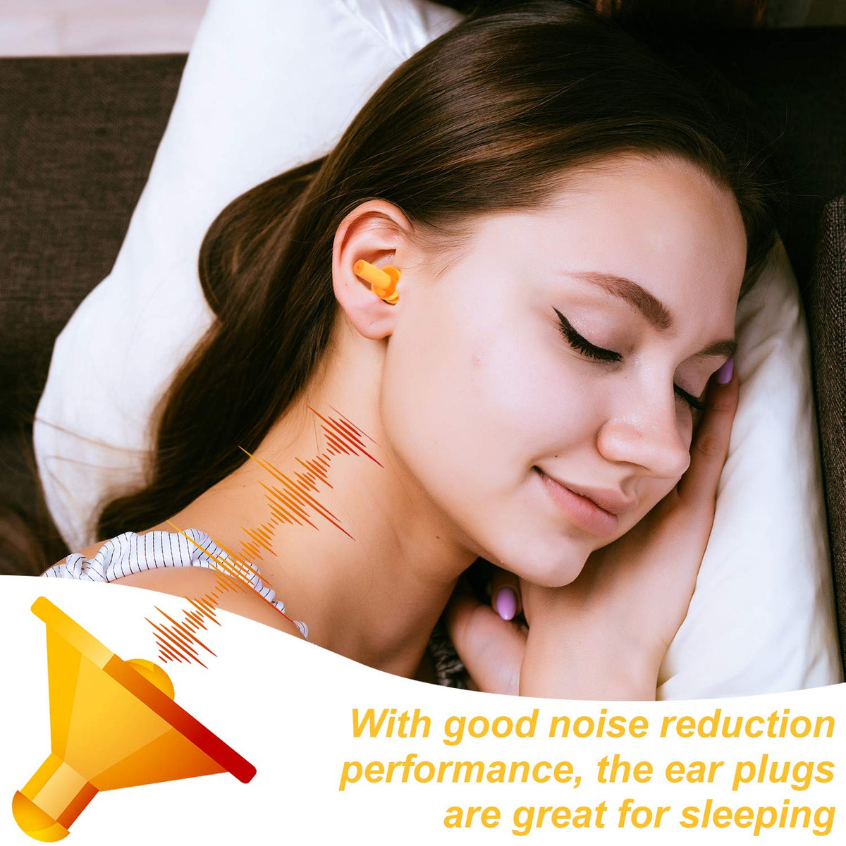 24 Pairs Ear Plugs Silicone Waterproof Reusable Earplugs, Vivid Colors