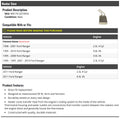 Heater Core - Compatible with 1995-2011 Ford Ranger