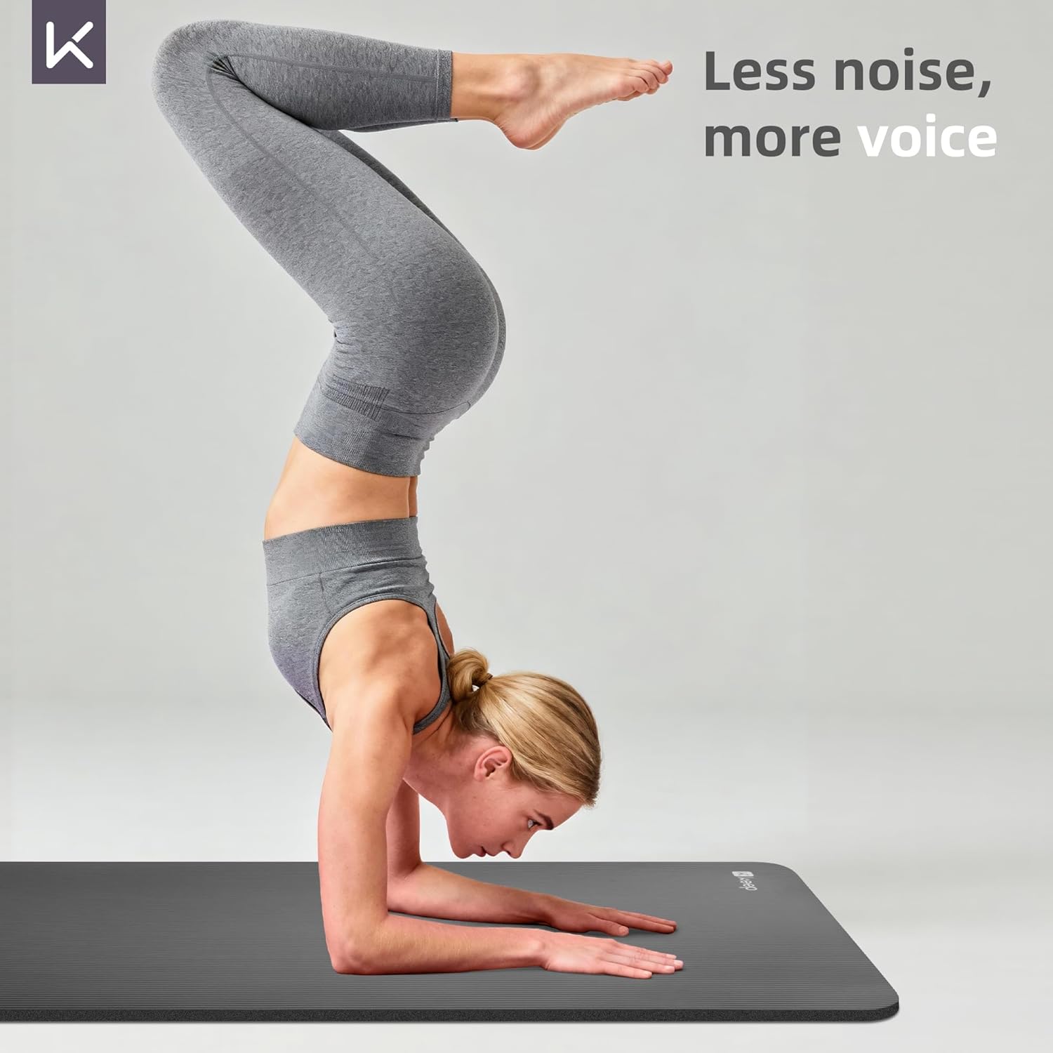 Extra Thick NBR Yoga Mat for Women & Men, 15mm Thick, 72”x32” Large Exercise Mat with Non-Slip Workout Mat for Yoga