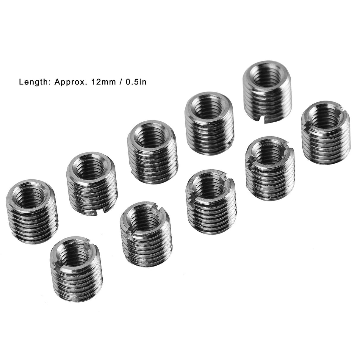 BORDSTRACT 10Pcs Self Tapping Thread Insert