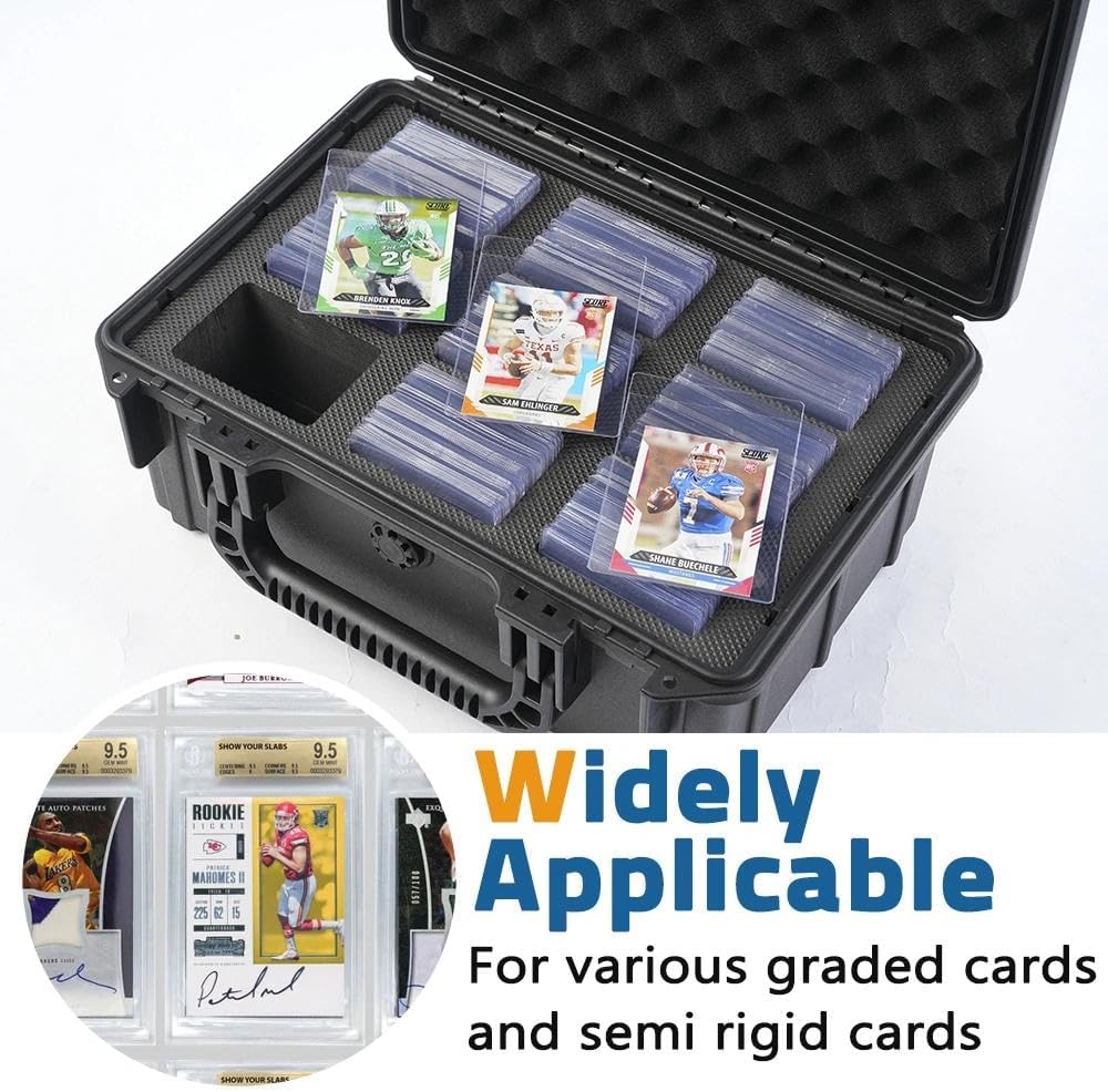 Semi Rigid Card Holder Case - Card Saver 1 Storage Box for Semi Rigid Card Holders, Semi Rigid Card Holder Box Fits