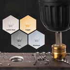 6 Pieces Countersink Drill Bit Set, M35 Cobalt HSS Countersink Drill Bits