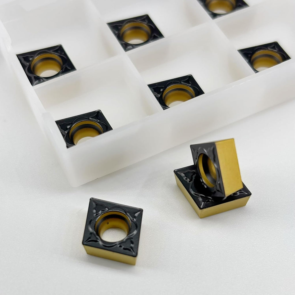 CCMT09T304 Carbide Inserts for Steel CNC Turning, Semi-Finish, 10pcs