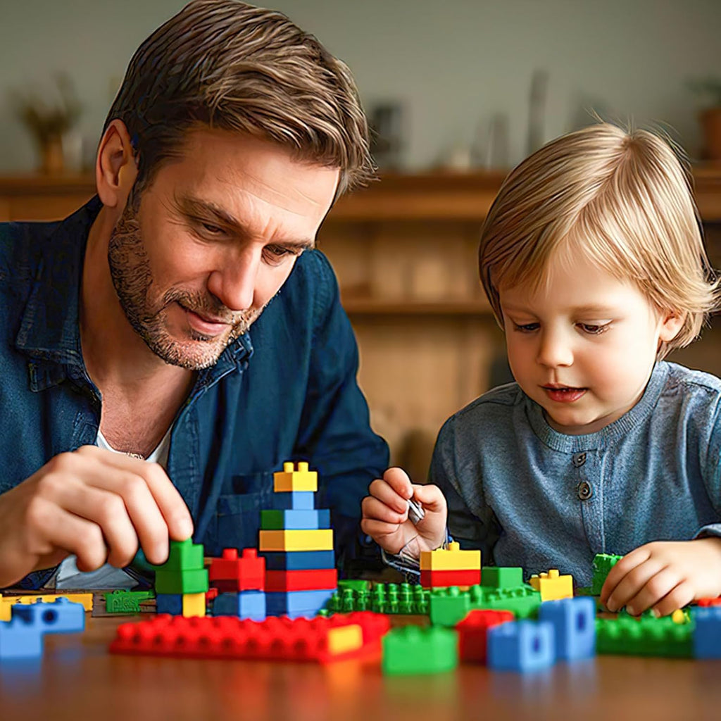 1000 PCS Building Blocks, Building Toys for Kids Classic Construction Toy Set, Creative Compatible with Major Brands