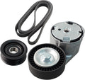 6PK1955 Engine Belt Tensioner Serpentine Belt Drive Idler Pulley Kit
