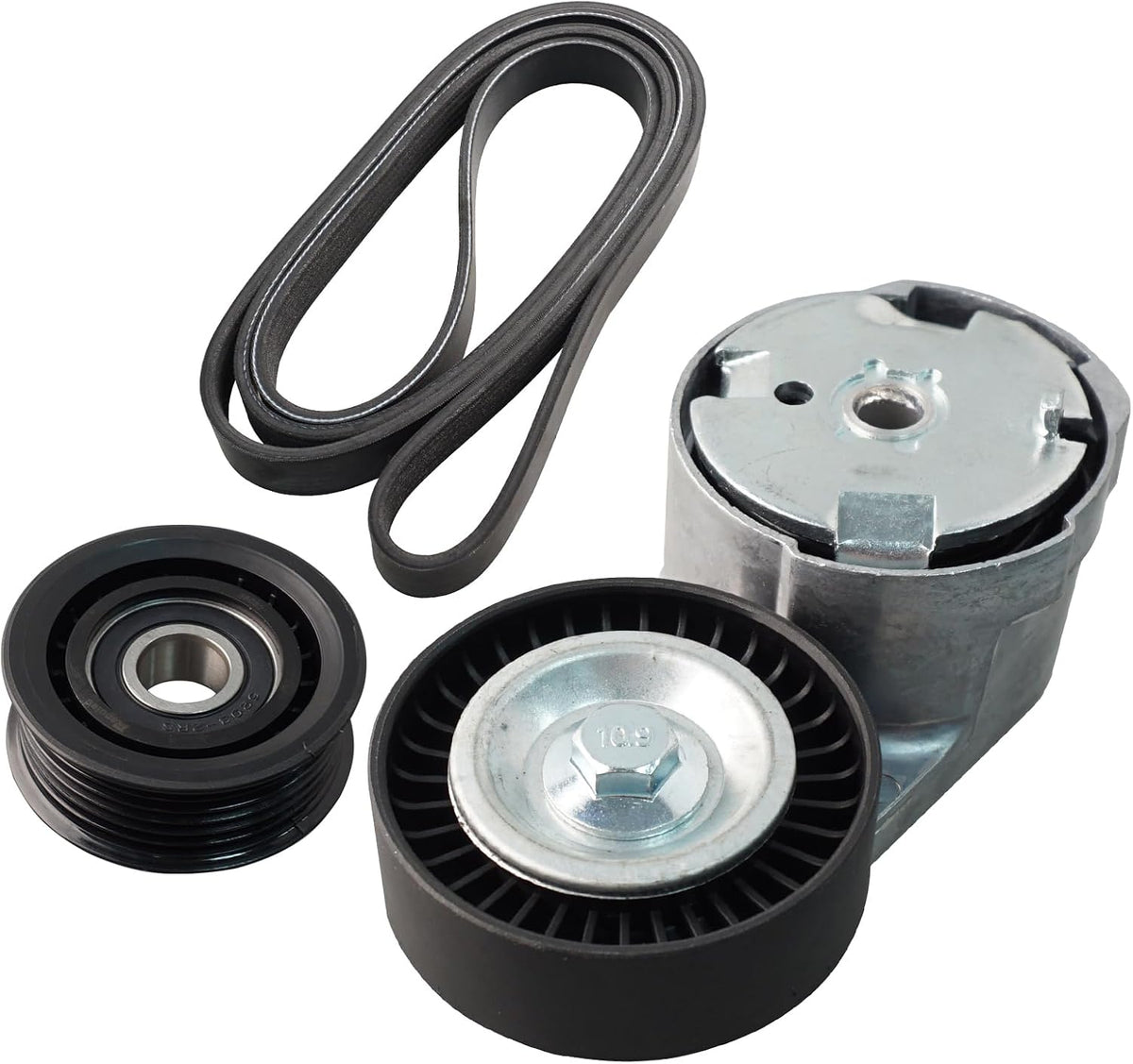 6PK1955 Engine Belt Tensioner Serpentine Belt Drive Idler Pulley Kit