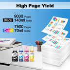 Compatible Ink Bottle Replacement for Epson 542 Ink Refill Bottles