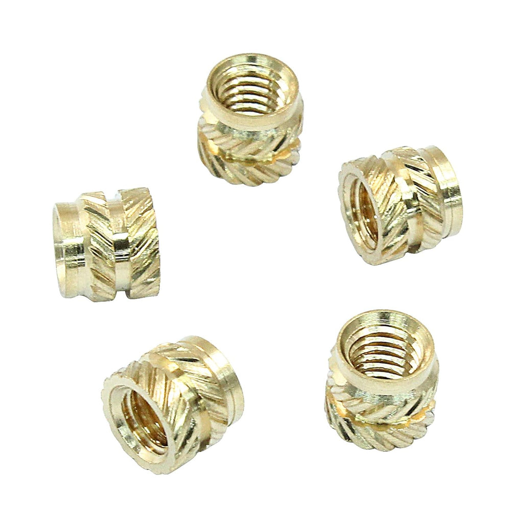 50 Pcs M5x6x7 Threaded Inserts, Heat Set for 3D Printing