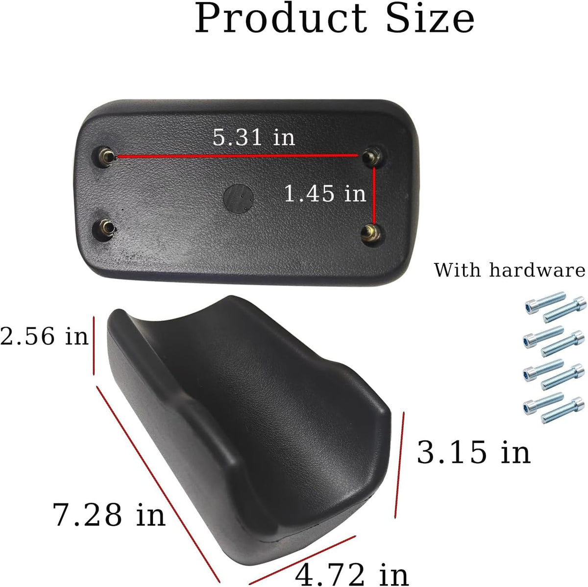 2 Pack Walker Armrest Pads, Universal Replacement Armrest Pads, Upright Walker Arm Support Forearm Pad Replacement