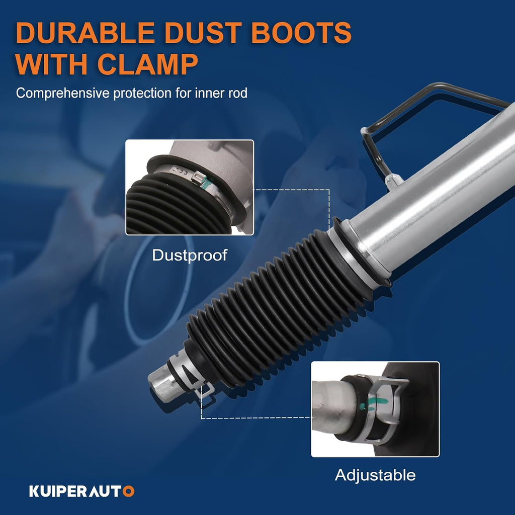 KUIPERAUTO Complete Power Steering Rack and Pinion Assembly Compatible for 2001-2003 Toyota Rav4 Replacement 44200-42120 4550349055 26-2612