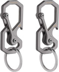 Titanium Keychain, Multifunctional Carabiner Clip Key chain Heavy Duty Car Key Organizer with Bottle Opener