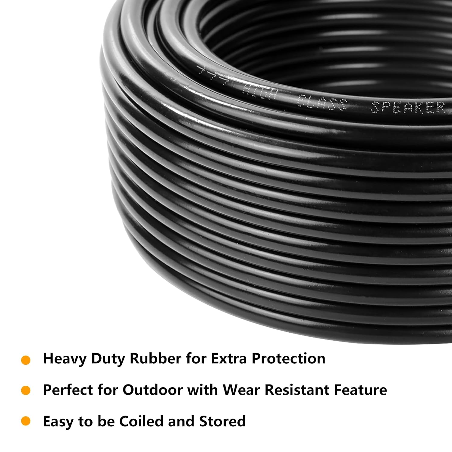 1-Pack 20 Feet Speakon to Speakon Cable - Heavy Duty NL4FC Speak-On Male Cables with Twist Lock for Live Performance