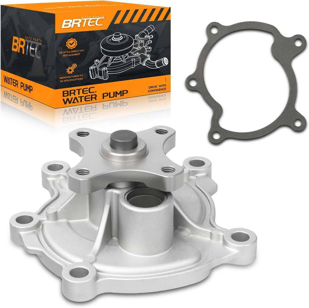 BRTEC Water Pump Kit for Chevy Impala Malibu Uplander Buick Lucerne Saturn