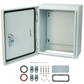 Waterproof Electrical Enclosure 12 x 10 x 6'', Electrical Junction Box with Reinforced Lock, Outdoor Electrical Box Weatherproof