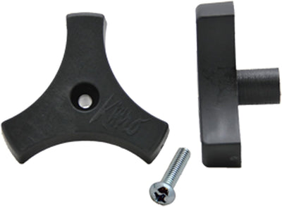 013-513 Window Crank Knob with Screw, 1" / Black