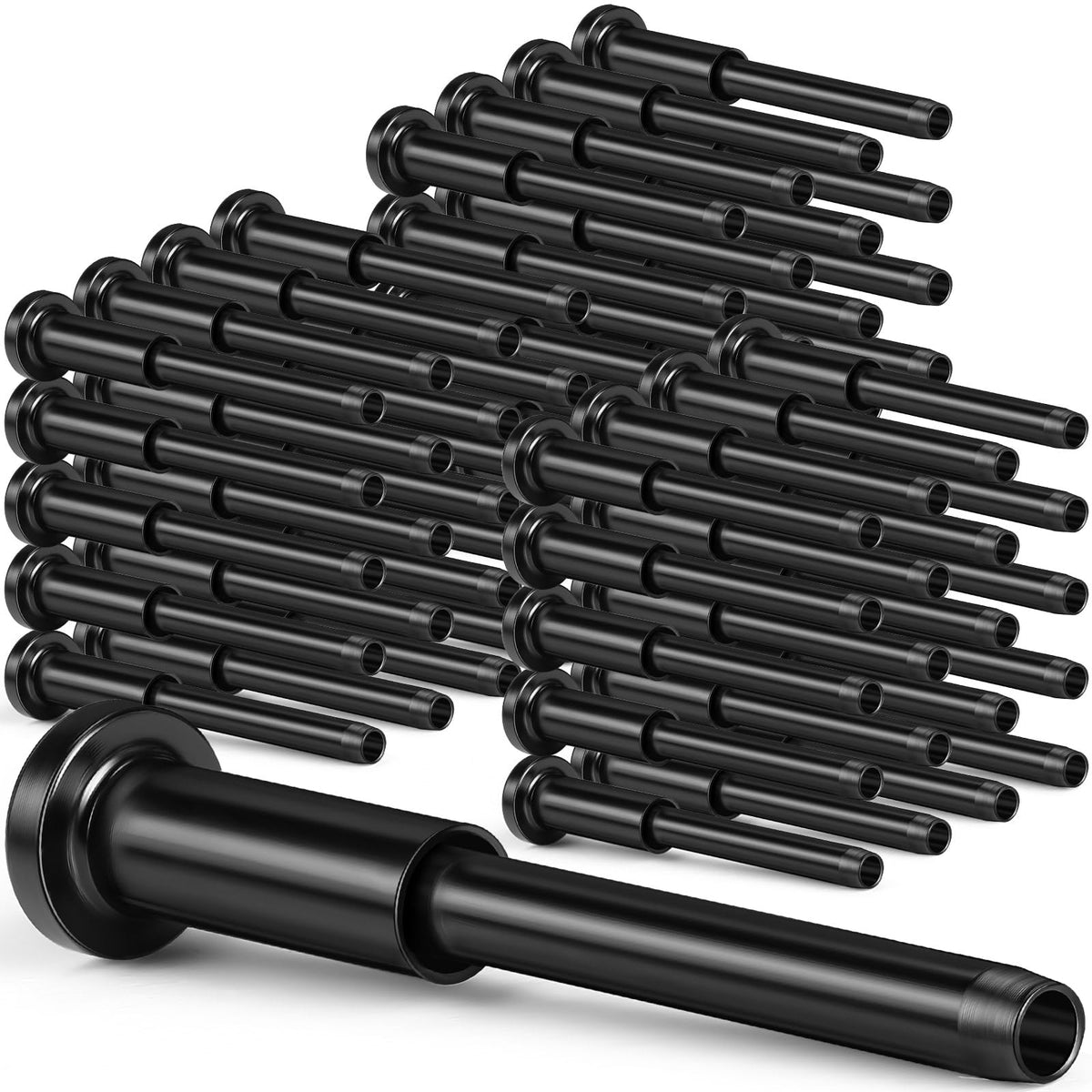 100 Pack 1/8" Stainless Steel Cable Railing Hardware Kit T316,Black