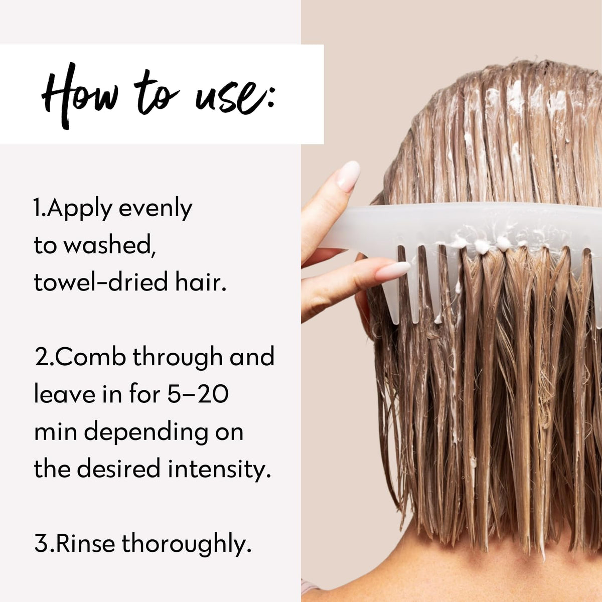 Color Mask, Cool Sand Blonde - Color Depositing Conditioner