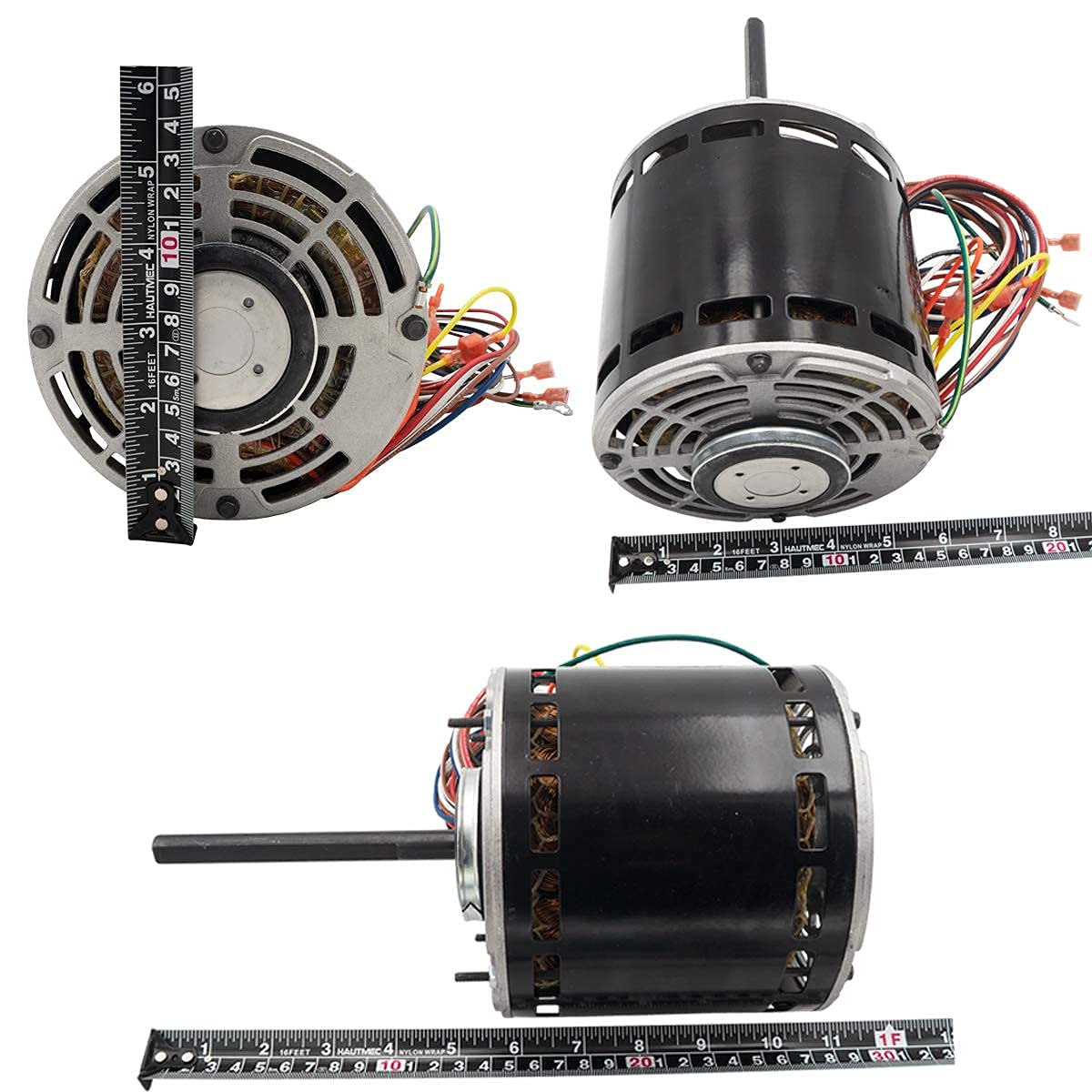 Supplying Demand W51-12BJA3-02 HVAC Blower Fan Motor 1/2 HP 1 Phase 3 Speed 208/230V 1075 RPM Must Match Specs of Current Motor to Function Correctly