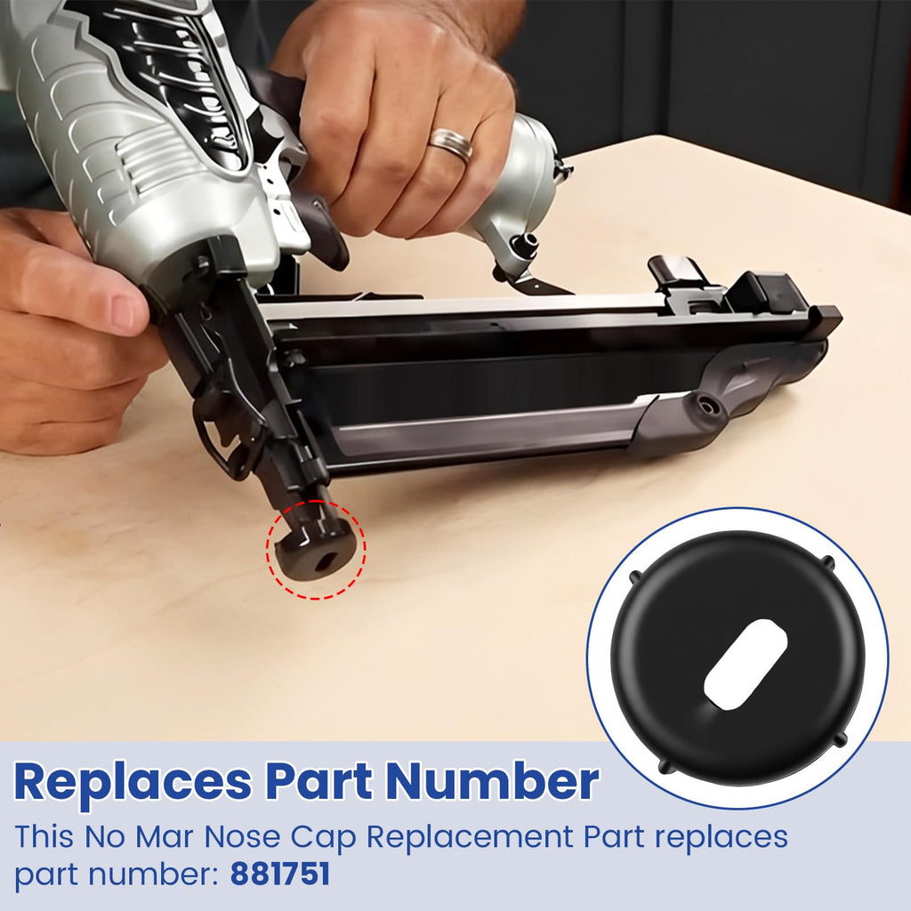 881751M No Mar Nose Cap Replacement Part for Hitachi Power Tools