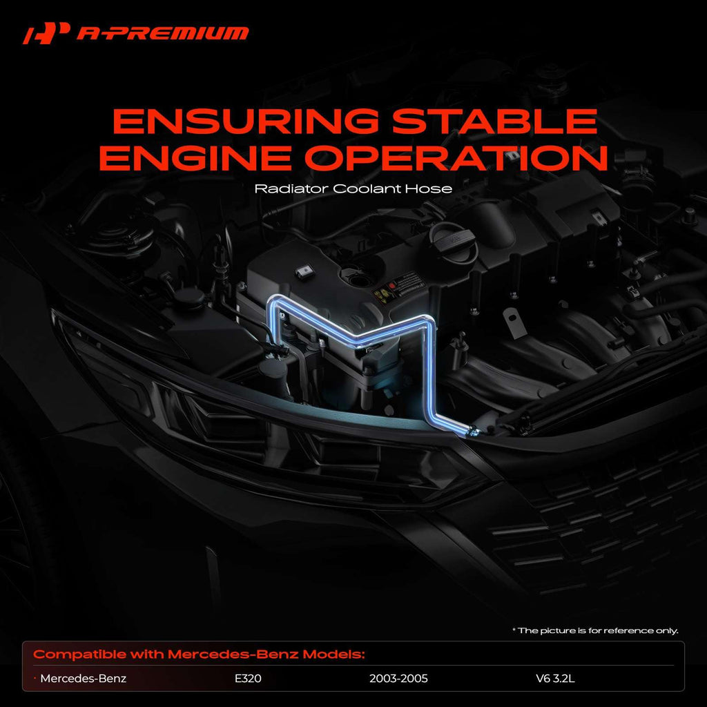 A-Premium Upper Engine Radiator Coolant Hose Compatible with Mercedes-Benz