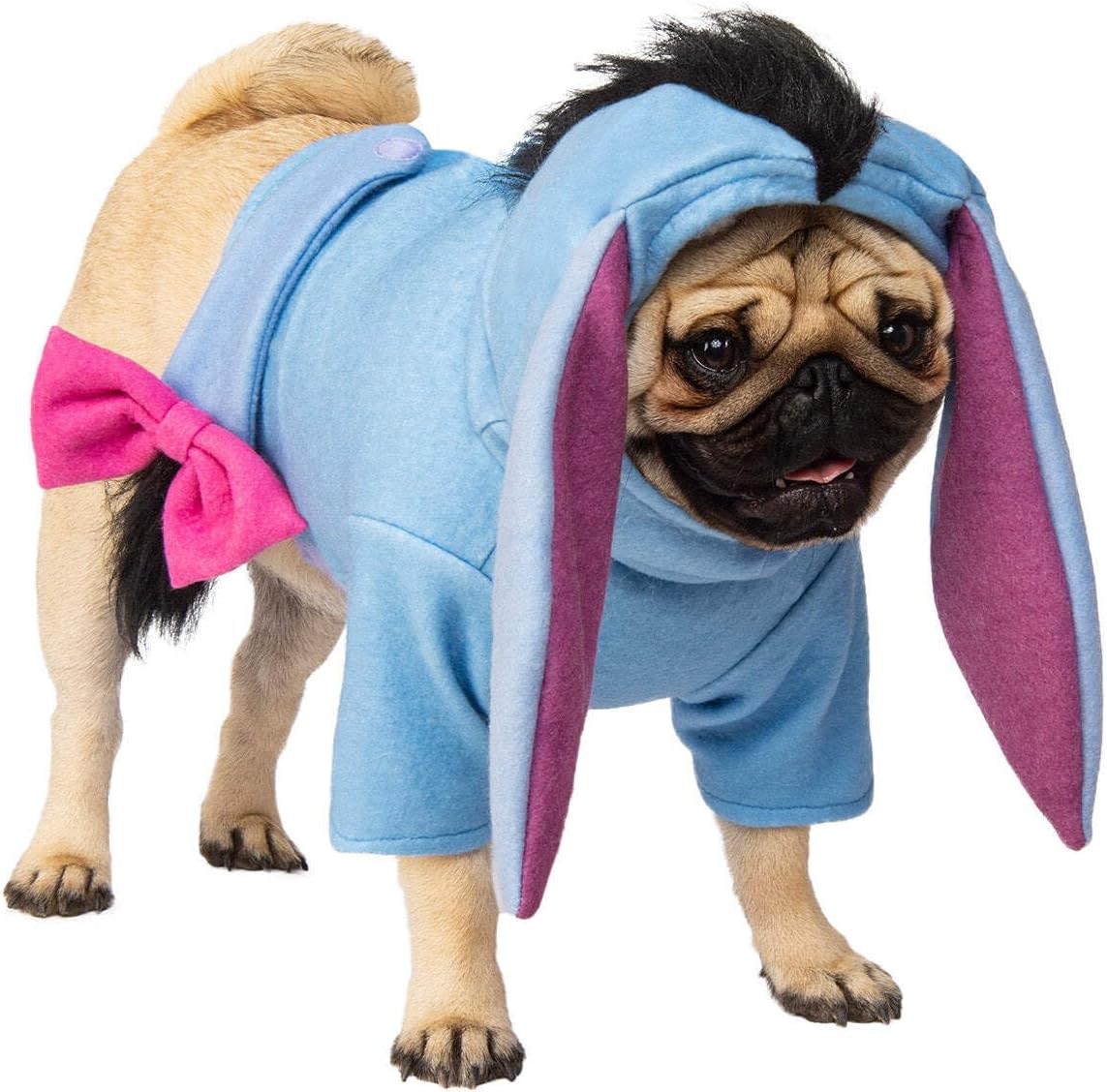 at Party City Disney Winnie the Pooh: Eeyore Pet Costume for For Dogs or Cats by Rubies, XL