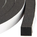 High Density Foam Tape Weather Stripping, 1/2" W x 1/2" T x 6.5Ft L, 2 Roll