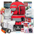 Family Emergency Kit | All-in-one Survival Kit Backpack for Earthquake, Flood, Disaster Relief, Civil Unrest &