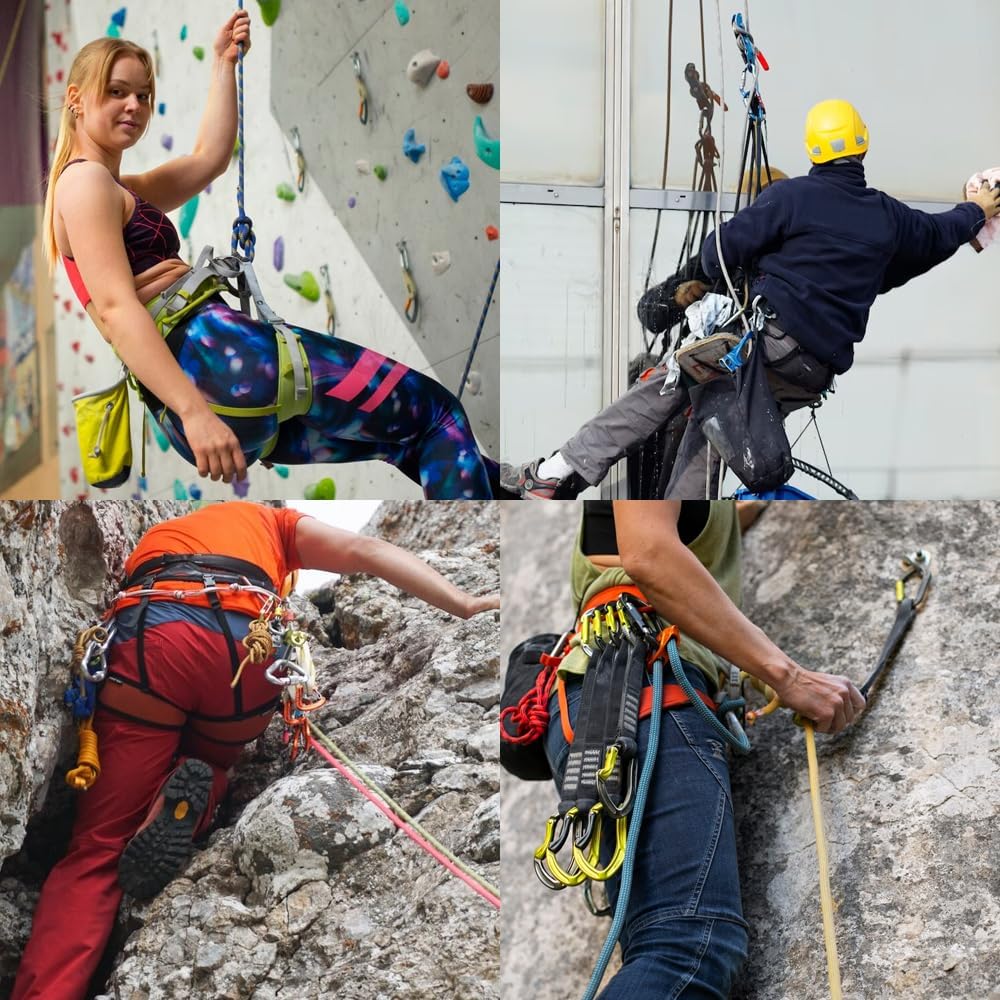 Climbing Holds Anchor Set - 1 PCS - Stainless Steel Bolt Hanger and Bolt Heavy Duty Climbing Holds Weight 2500KG for