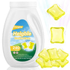 240 Count Laundry Detergent Pods Bulk for Wash, Freesia Scent